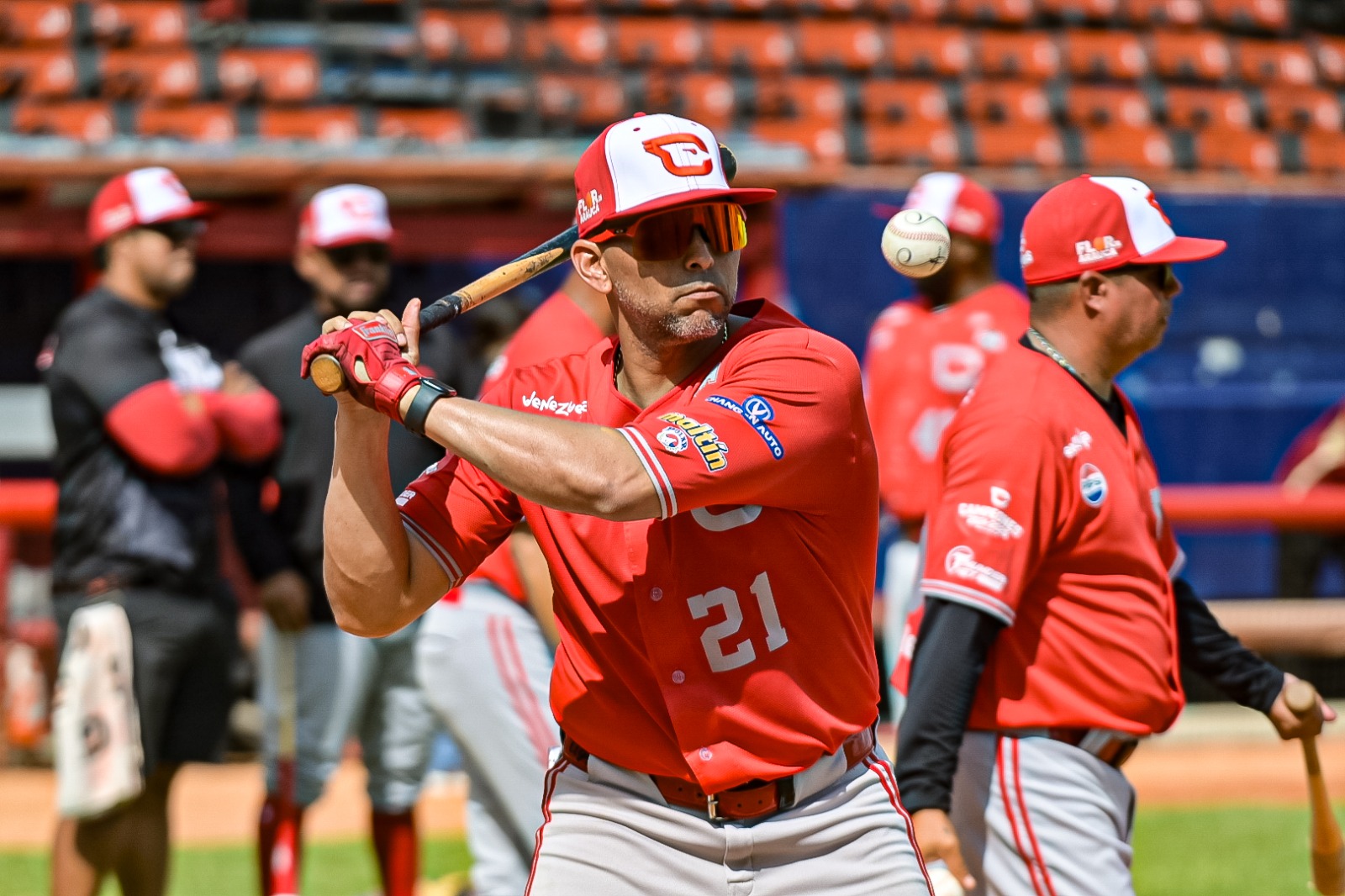 Cardenales de Lara continua entrenamientos en el Antonio Herrera Gutiérrez 