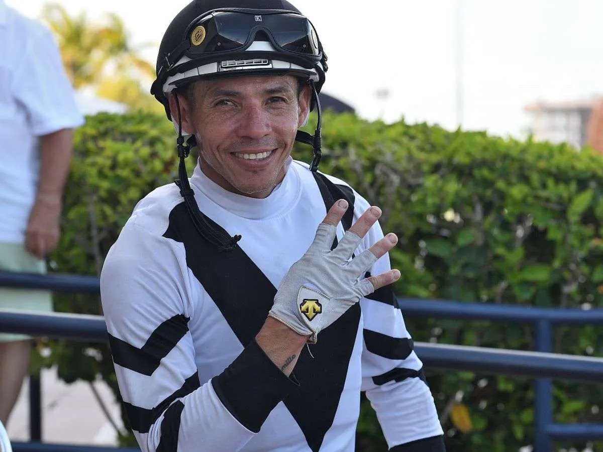 Emisael Jaramillo se corona en el Hipodromo de Santa Anita